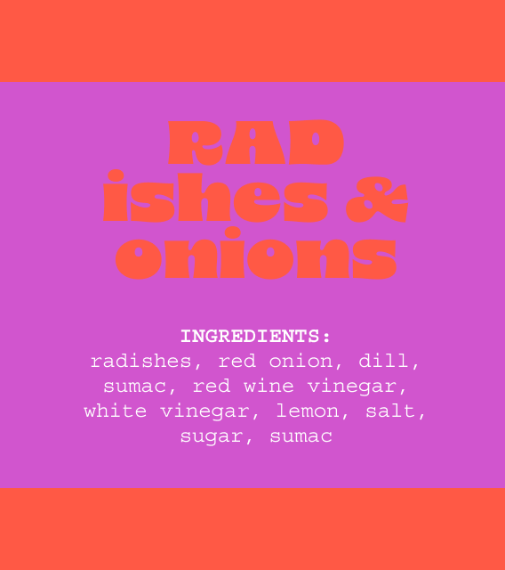 Rad Ishes & Onions